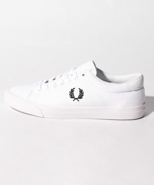 FRED PERRY(フレッドペリー)/【FRED PERRY】FRED PERRY UNDERSPIN TWILL B4155 WHITE/img01