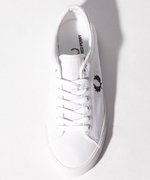 FRED PERRY(フレッドペリー)/【FRED PERRY】FRED PERRY UNDERSPIN TWILL B4155 WHITE/img03