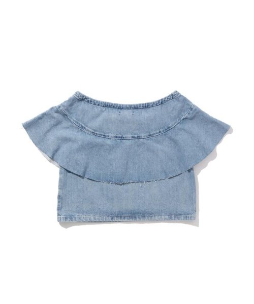 Levi's(リーバイス)/DENIM RUFFLE TOP SILVER TIP/img03