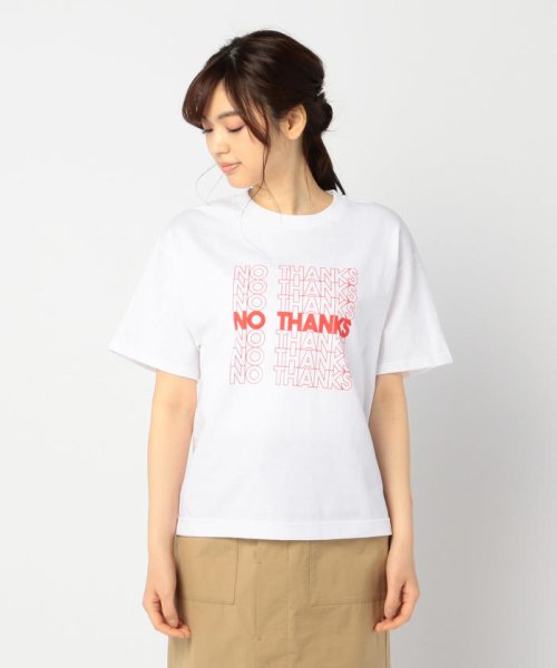 FREDY&GLOSTER(フレディアンドグロスター)/【GMT/ジェネラルミーンティーシャツ】NO THANKS Tシャツ/img01