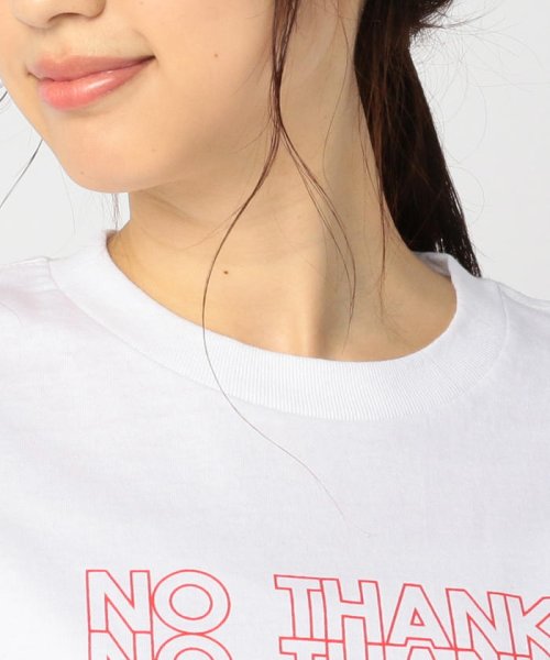 FREDY&GLOSTER(フレディアンドグロスター)/【GMT/ジェネラルミーンティーシャツ】NO THANKS Tシャツ/img04