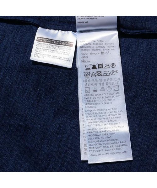 Levi's(リーバイス)/ポケットTシャツ WASHED BLUE INDIGO/img07
