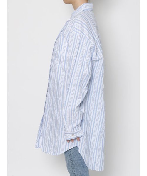 セール ビッグルーズストライプシャツ 501978552 アングリッド