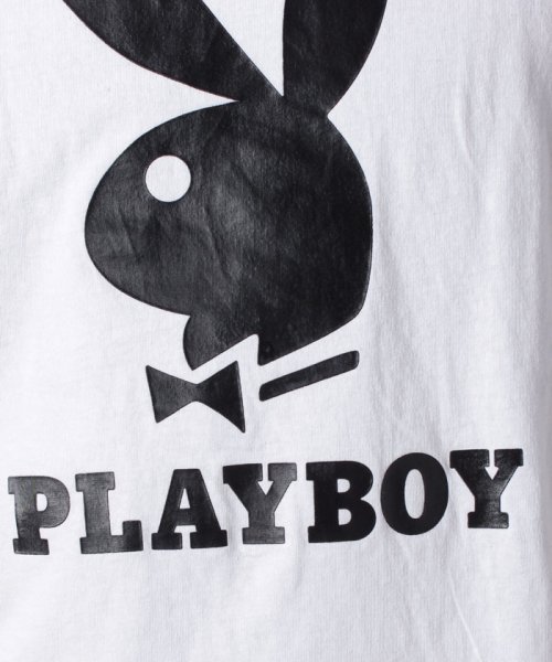 MARUKAWA(マルカワ)/【別注】【PLAYBOY】プレイボーイ ビッグシルエット アイコンロゴ 半袖Tシャツ/img04