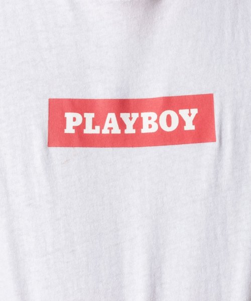 MARUKAWA(マルカワ)/【PLAYBOY】プレイボーイ ビッグシルエット ボックスロゴ 半袖Tシャツ/img05