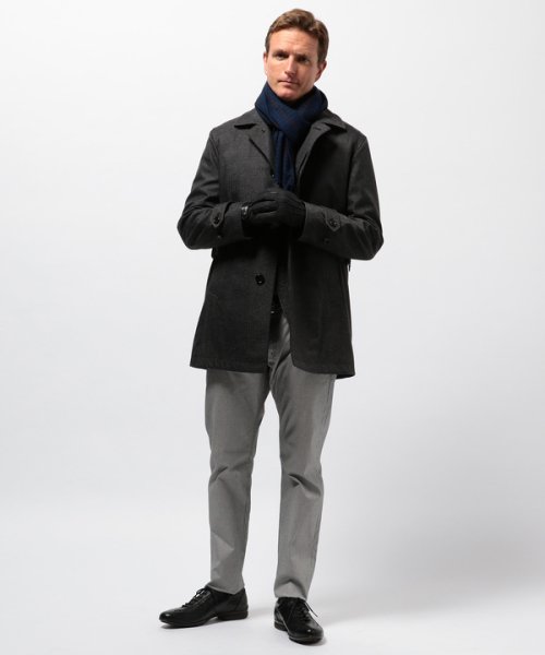 セール メランジヘリンボーン ボンディングコート メンズビギ Men S Bigi Magaseek