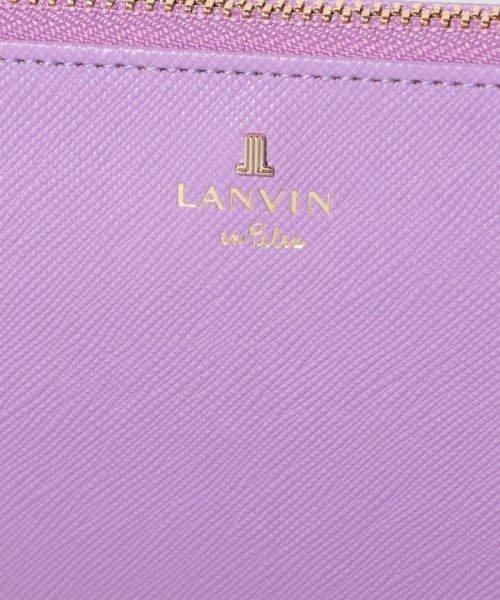 LANVIN en Bleu(BAG)(ランバンオンブルー（バッグ）)/リュクサンブール ラウンドファスナー長財布/img08