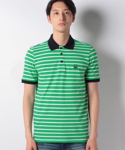 BENETTON (mens)(ベネトン（メンズ）)/ボーダーポロシャツ/img36