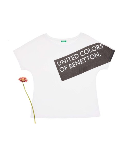 BENETTON (women)(ベネトン（レディース）)/モダールロゴ半袖Tシャツ・カットソー/img05