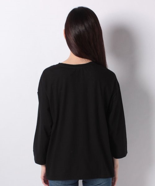 BENETTON (women)(ベネトン（レディース）)/コットンラウンドネック7分袖Tシャツ・カットソー/img02