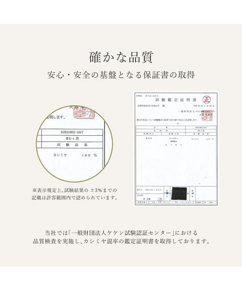 sankyoshokai(サンキョウショウカイ)/カシミヤコート 100% レディース ブラック/img14