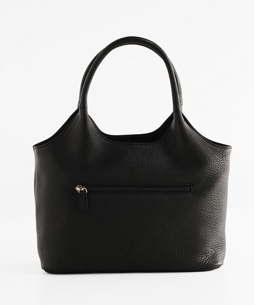 牛革レザーフォーマルバッグ ファスナー付きポケット×1