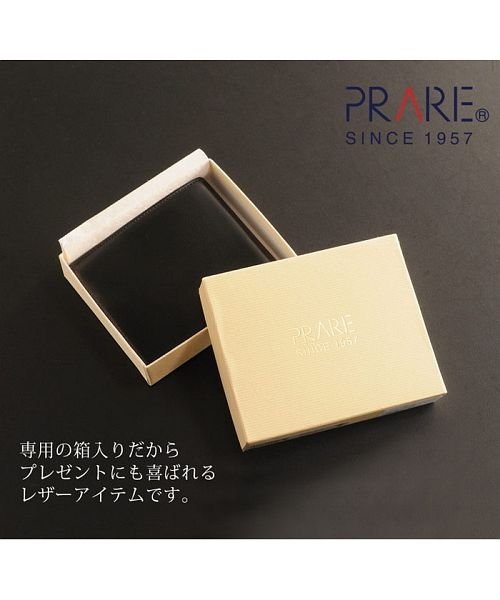 PRAIRIE(プレリー)/[PRAIRIE] コードバン 二つ折り財布  両カード/img09