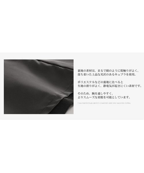 sankyoshokai(サンキョウショウカイ)/ロングコート レディース カシミヤ 100% フォックス 衿付 ダブル仕立て/img09