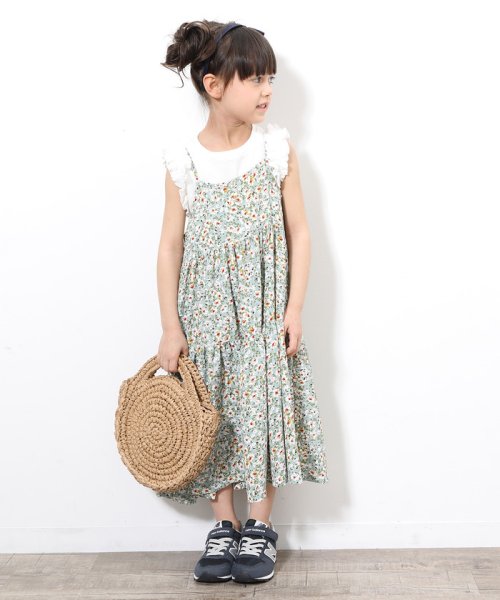 セール Rope Picnic Kids フラワーキャミソールワンピース ロぺピクニックキッズ Rope Picnic Kids Magaseek