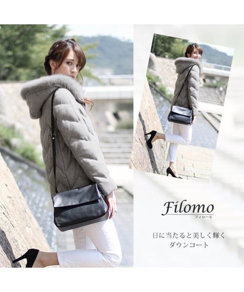 Filomo ダウンコート レディース フォックスファー フード付き フィローモ Filomo Magaseek