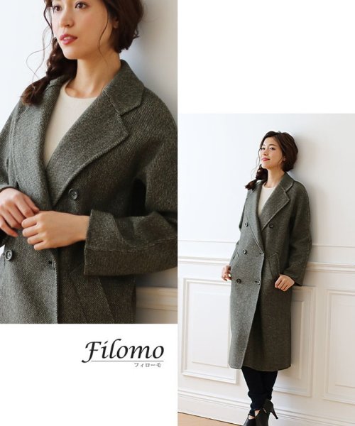 Filomo チェスターコート ロング レディース フィローモ Filomo Magaseek