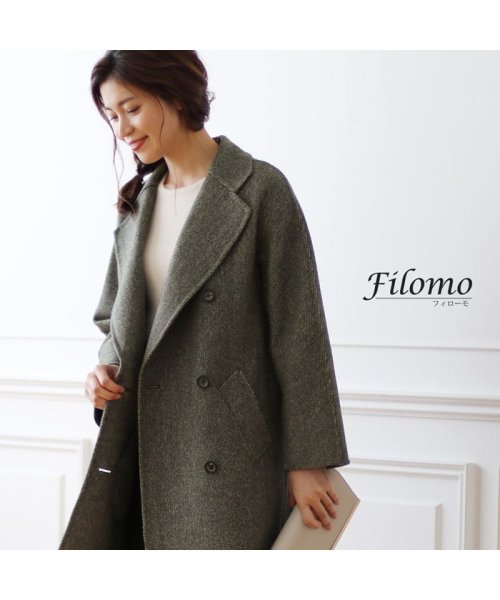 Filomo チェスターコート ロング レディース フィローモ Filomo Magaseek