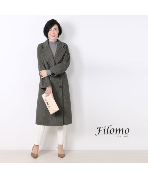 Filomo(フィローモ)/[Filomo] チェスターコート ロング レディース/img08