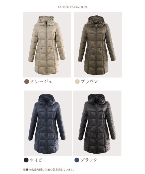 [Filomo]軽量 ライトダウンコート アウター ダウン・中綿 C1205332693(9295円)