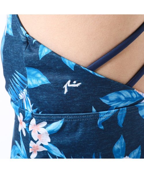 VacaSta Swimwear(バケスタ　スイムウェア（レディース）)/【RUSTY】杢プルメリアプリントキャミブラ/img23
