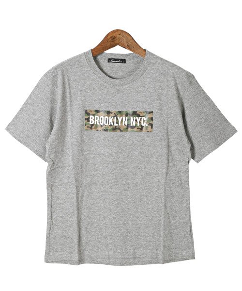 LUXSTYLE(ラグスタイル)/BROOKLYN NYCボックスロゴプリント半袖Tシャツ/img06