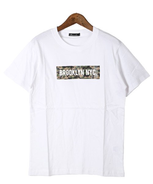 LUXSTYLE(ラグスタイル)/BROOKLYN NYCボックスロゴプリント半袖Tシャツ/img07