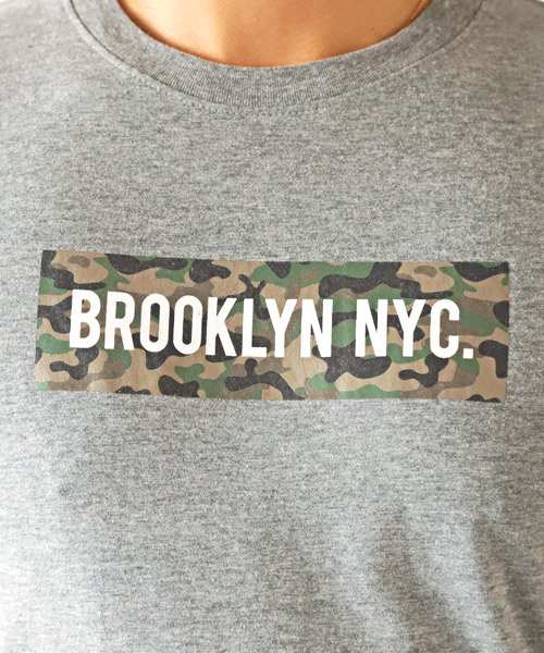LUXSTYLE(ラグスタイル)/BROOKLYN NYCボックスロゴプリント半袖Tシャツ/img09