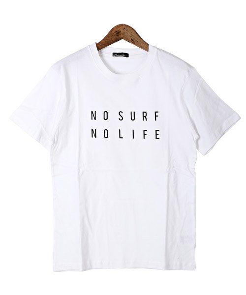 LUXSTYLE(ラグスタイル)/NO SURF NO LIFEロゴプリント半袖Tシャツ/img06