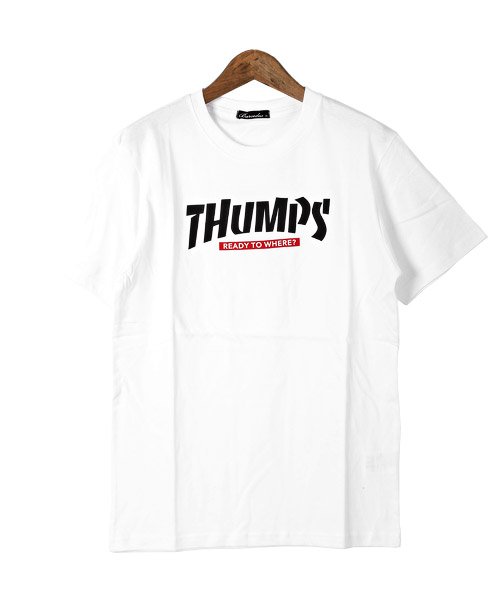 LUXSTYLE(ラグスタイル)/THUMPSロゴプリント半袖Tシャツ/img07
