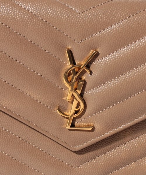 SAINT LAURENT(サンローランパリ)/【SAINT LAULENT】チェーンウォレット/MONOGRAMME SAINT LAURENT【LIGHT TAUPE】/img05