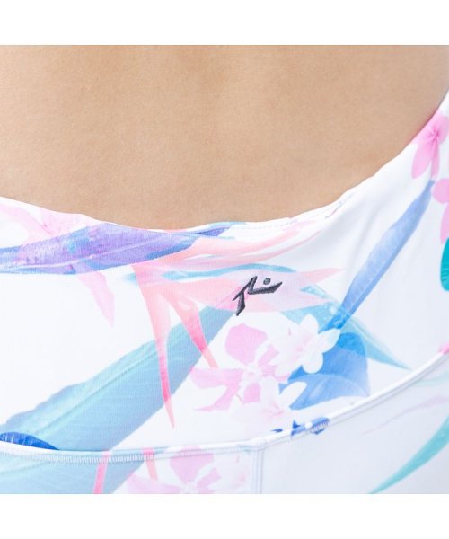 VacaSta Swimwear(バケスタ　スイムウェア（レディース）)/【RUSTY】写真調トロピカルフラワープリントフルレギンス/img21