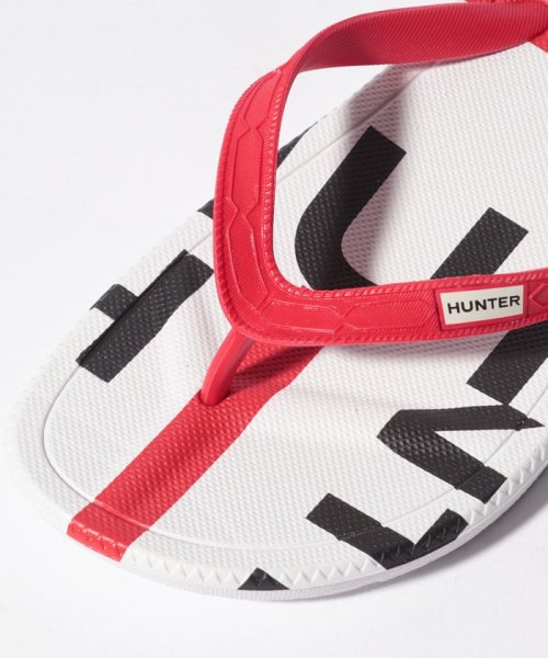 HUNTER(ハンター)/WOMENS EXPLODED LOGO FLIP FLOP/img05