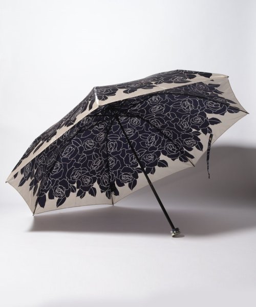 LANVIN Collection(umbrella)(ランバンコレクション（傘）)/LANVIN COLLECTION 婦人 ミニ傘 サテン バラ/img01