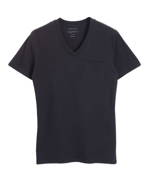 Vネックポケット付き消臭機能半袖ｔシャツ 無地 Tシャツ メンズ ポケットtシャツ 綿100 胸ポケット ジギーズショップ Jiggys Shop Magaseek