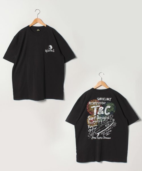 MARUKAWA(大きいサイズのマルカワ)/【T&C】タウンアンドカントリー 大きいサイズ 半袖 プリント Tシャツ T&Cサーフデザイン/img05