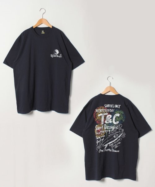 MARUKAWA(大きいサイズのマルカワ)/【T&C】タウンアンドカントリー 大きいサイズ 半袖 プリント Tシャツ T&Cサーフデザイン/img07