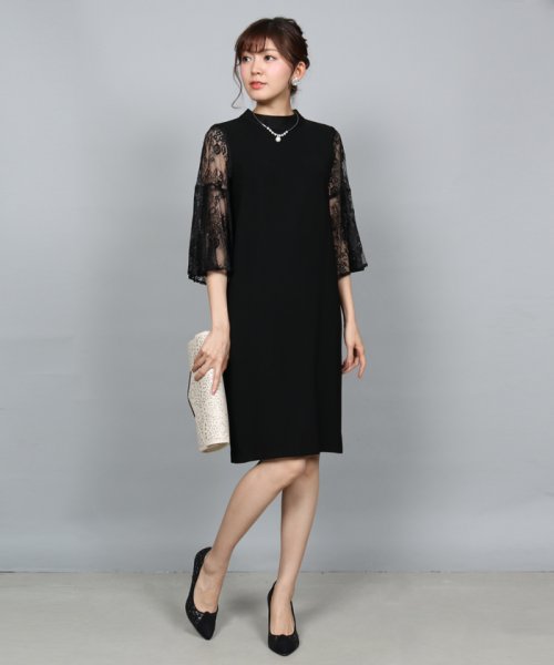 Fennel フェンネル レーススリーブバックリボンワンピース スコットクラブ Scotclub Magaseek Fennel フェンネル レーススリーブバックリボンワンピース スコットクラブ Scotclub Magaseek