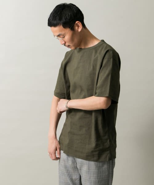 セール リネンtシャツ 502020767 アイテムズアーバンリサーチ
