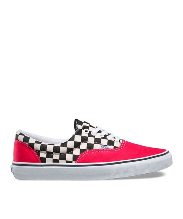 Vans era 2-tone checkered clearance red