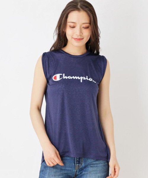 grove(グローブ)/【WEB限定】Champion ノースリーブＴシャツ/img01