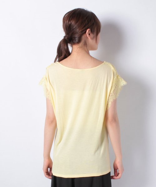 BENETTON (women)(ベネトン（レディース）)/レーストリムTシャツ・カットソー/img10