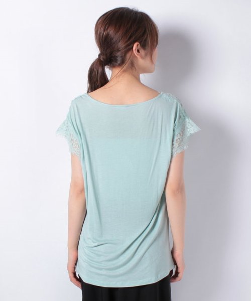 BENETTON (women)(ベネトン（レディース）)/レーストリムTシャツ・カットソー/img14