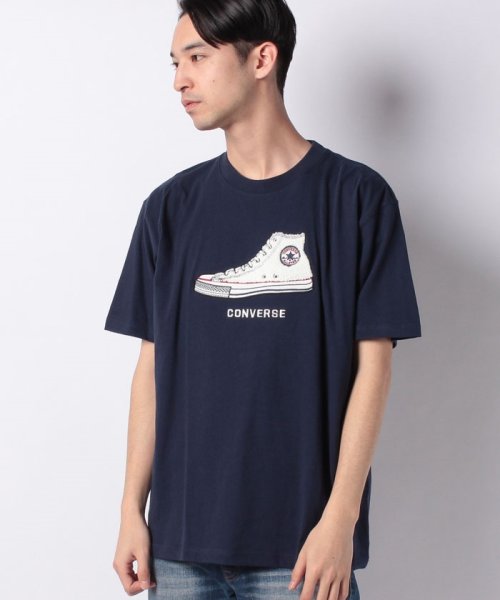 MARUKAWA(大きいサイズのマルカワ)/【CONVERSE】コンバース 大きいサイズ 半袖 Tシャツ サガラ 刺繍/img07