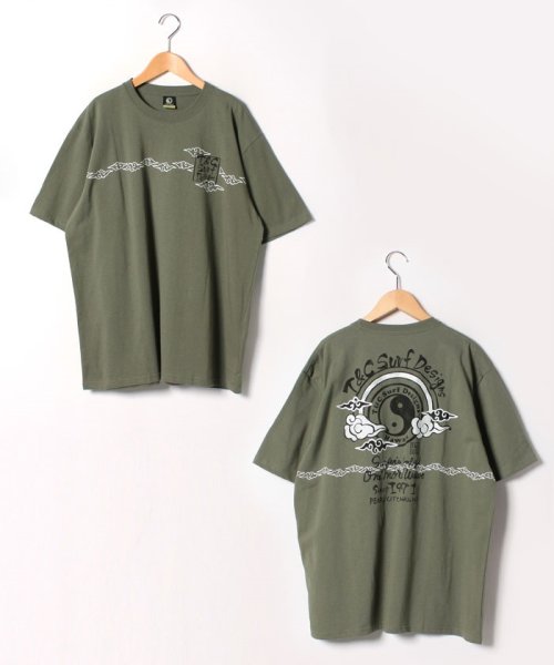 MARUKAWA(大きいサイズのマルカワ)/【T&C】タウンアンドカントリー 大きいサイズ 半袖 プリント Tシャツ T&Cサーフデザイン/img05