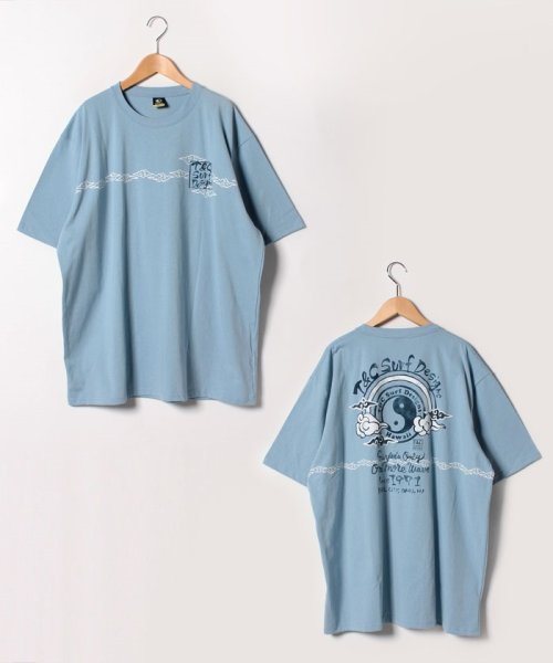 MARUKAWA(大きいサイズのマルカワ)/【T&C】タウンアンドカントリー 大きいサイズ 半袖 プリント Tシャツ T&Cサーフデザイン/img06
