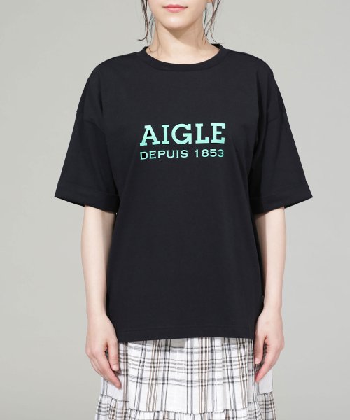 nano・universe(ナノ・ユニバース)/AIGLE/別注ロゴTシャツ/img11