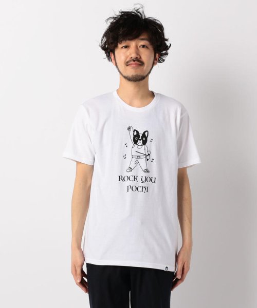 POCHITAMA LAND(ポチタマランド)/ROCK YOU POCHI Tシャツ/img01