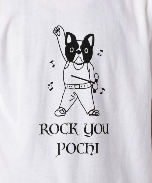 POCHITAMA LAND(ポチタマランド)/ROCK YOU POCHI Tシャツ/img08