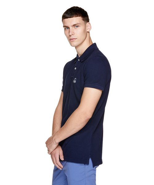 BENETTON (mens)(ベネトン（メンズ）)/スリムフィットロゴポロシャツ/img32